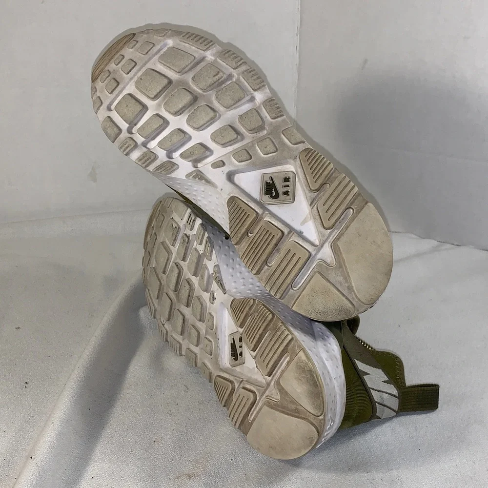 Nike Womens Air Huarache Run Ultra ‘Palm Green’ Running Sneakers